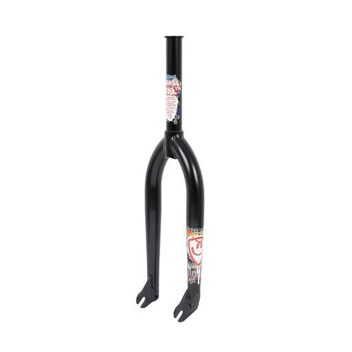 front view of the Subrosa Simo forks in black