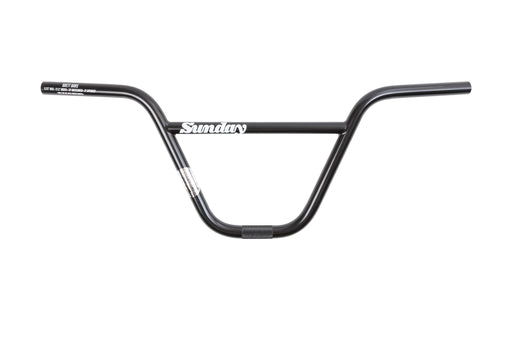 front view of the Sunday Brett bars in black