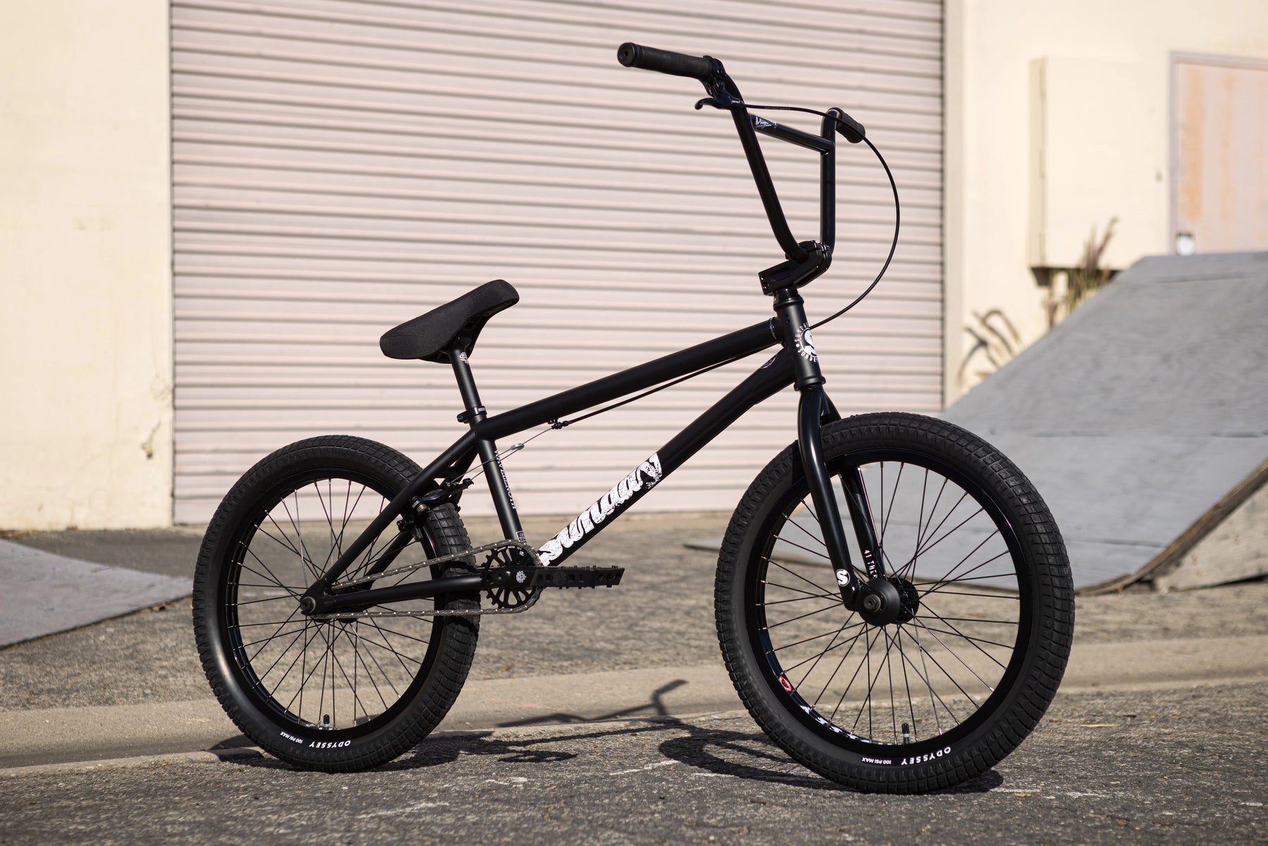 Side view of the Sunday Wavelength bmx bike in black, best bmx bike, mx bikes for sale near me, Bike shop, bicycle shop, bike trail near me, bike trail, cycles, sport bicycle, cyclist, sports bicycle, indoor cycling, bike park near me, Bmx bikes, bmx bicycle, bmx, bmxs, Haro bikes, bmx bikes for sale, adult bmx bike, mongoose bmx bike, bmx for sale, bmx bicycles for sale