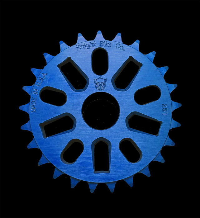 front view of Starfighter Sprocket in blue