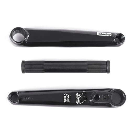 Complete view of the Shadow Conspiracy Finest cranks in black