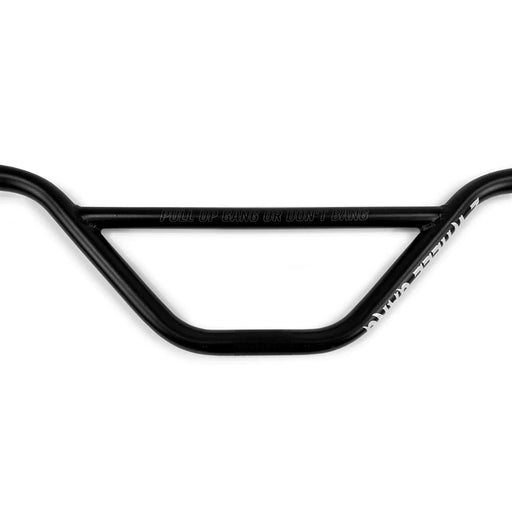 Front view of the Throne Cycle 2WG bars in black