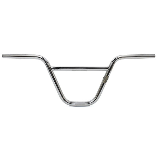 Front view of the Total Killabee K3 bars in chrome, bmx bars, total bmx bars, total bars