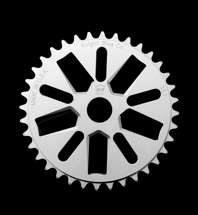 front view of Starfighter Sprocket in raw