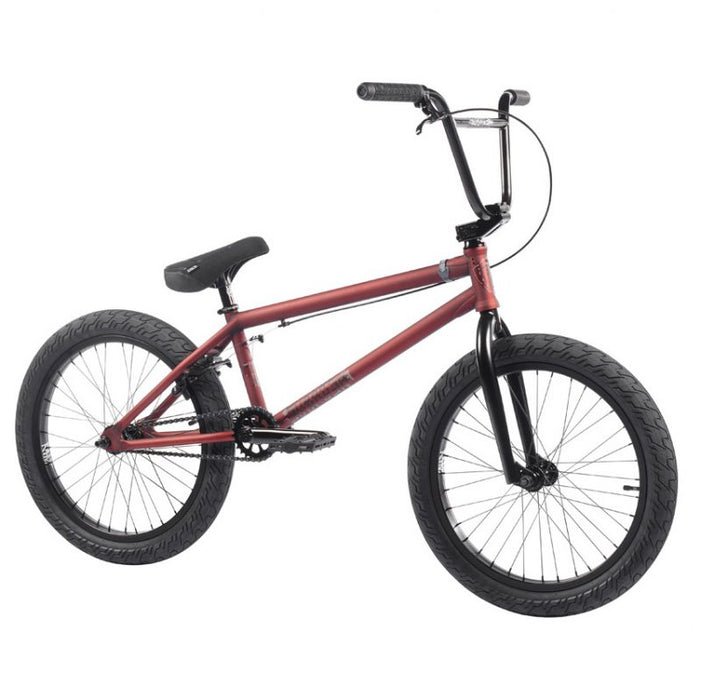 side view of subrosa tiro  in red