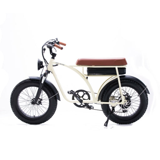 side view of voltaic 500 in cream