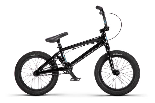side view of the Wethepeople Aerox bmx bike in Black