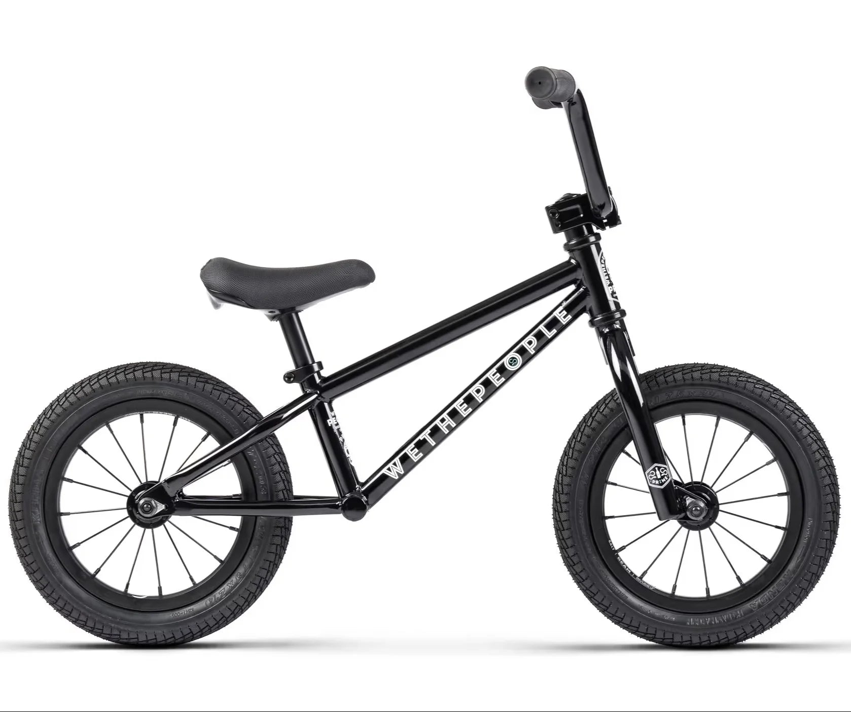 side view of the Wethepeople Prime in black