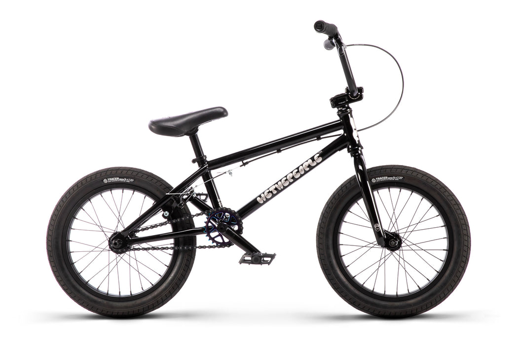 side view of the Wethepeople Seed bmx bike in black