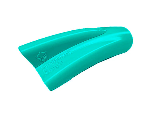 side view of tire Knight TPU Tire Wedgie in turquoise