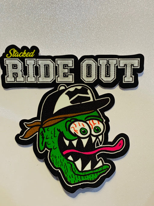 3” Stacked OG Rideout Head Sticker