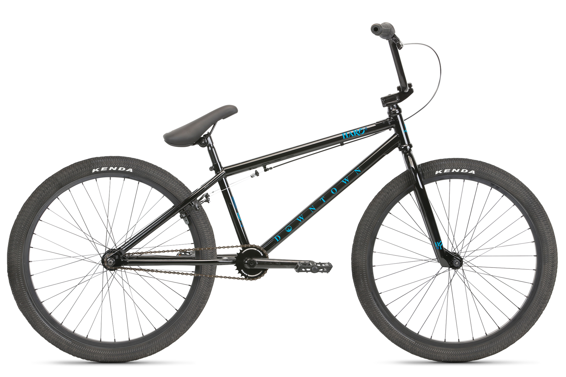 24" Haro downtown bmx bike for adults bicycle black blue
