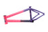 Side view of the Sunday Street Sweeper frame in pink purple fade