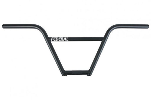 Front view of the 4PC Federal drop V2 bars in black