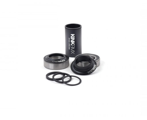 Complete view of the Kink mid bottom bracket in black
