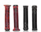 top view of the Demolition Axe grips in Black or red