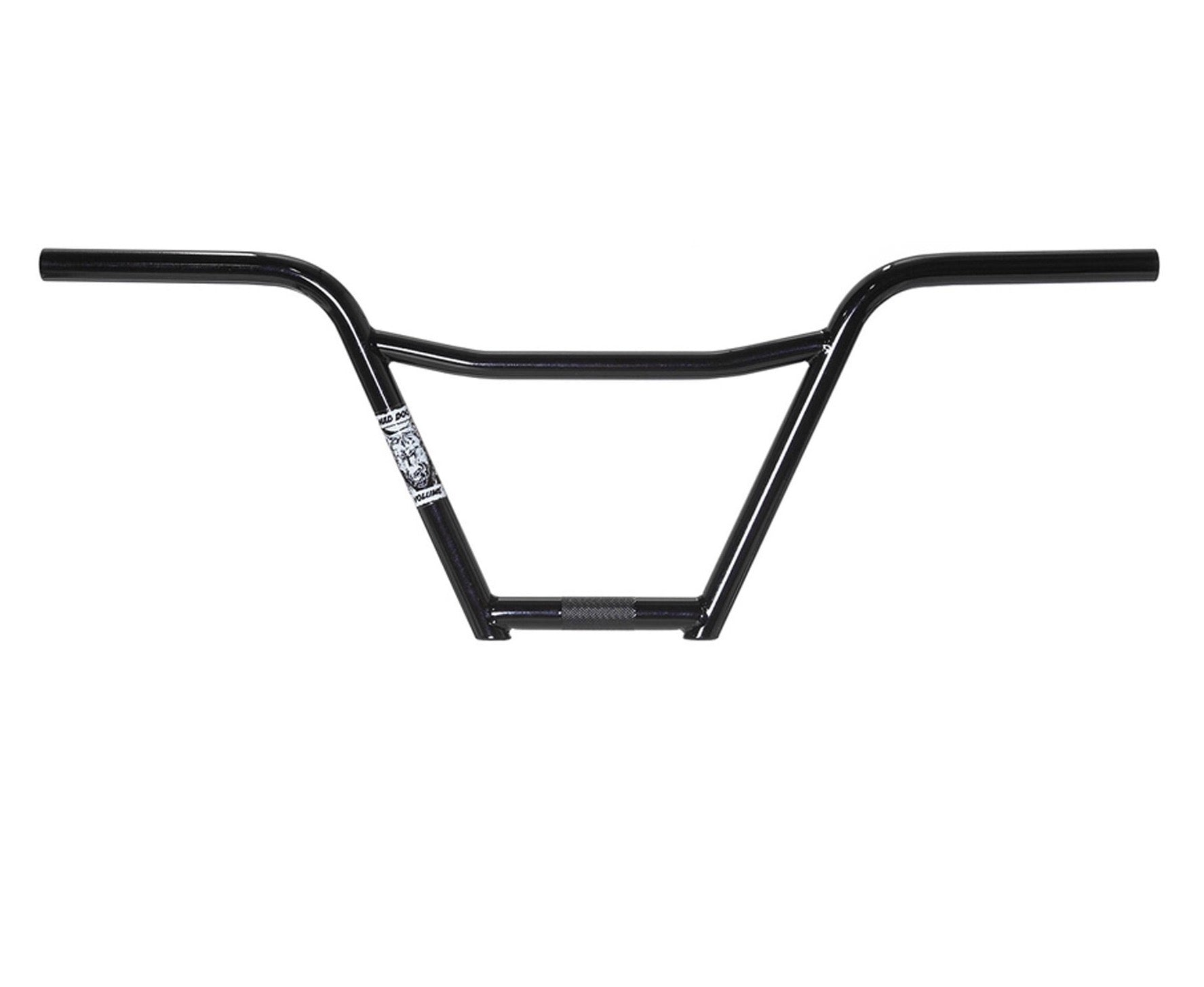 Front view of the Volume Mad Dog bars in black