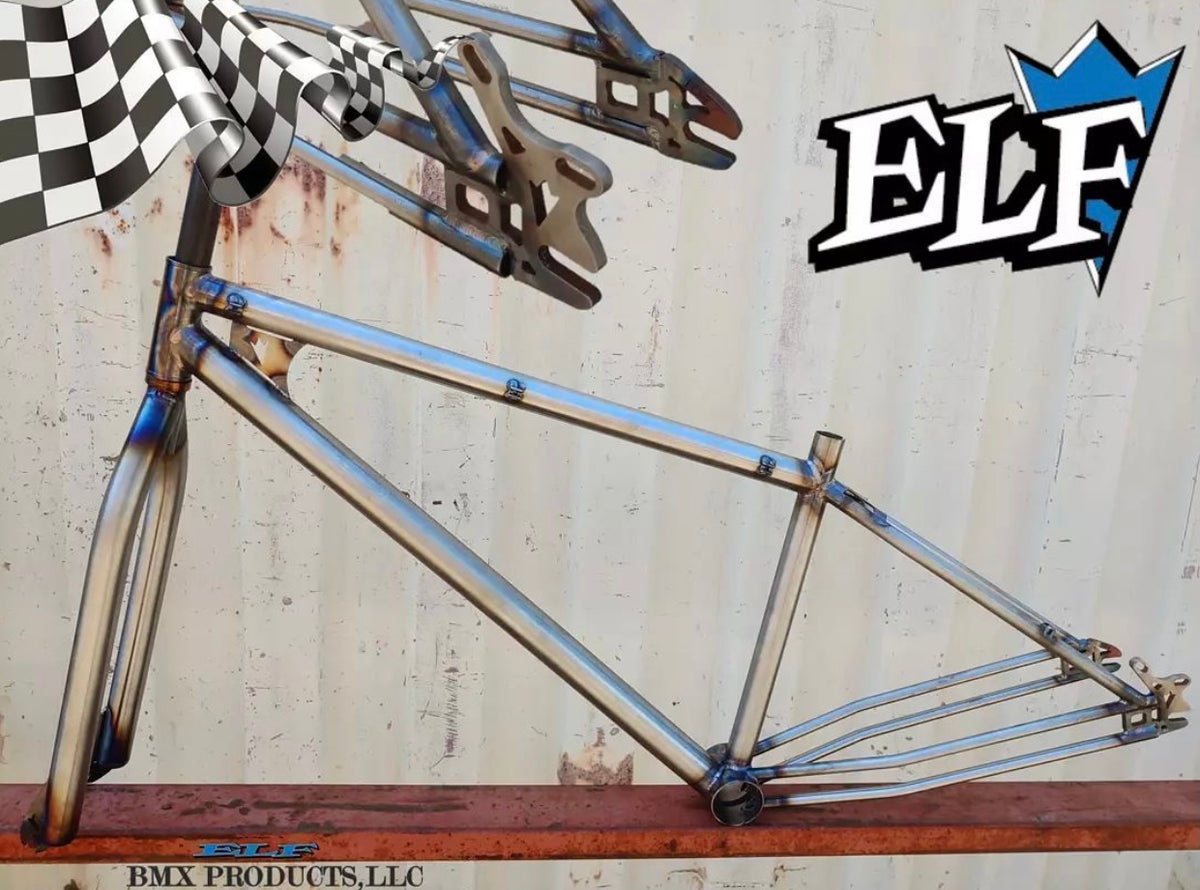 elf bicycle bmx 29" Elf Products DX Cruiser Frame and Fork — Stacked BMX Shop