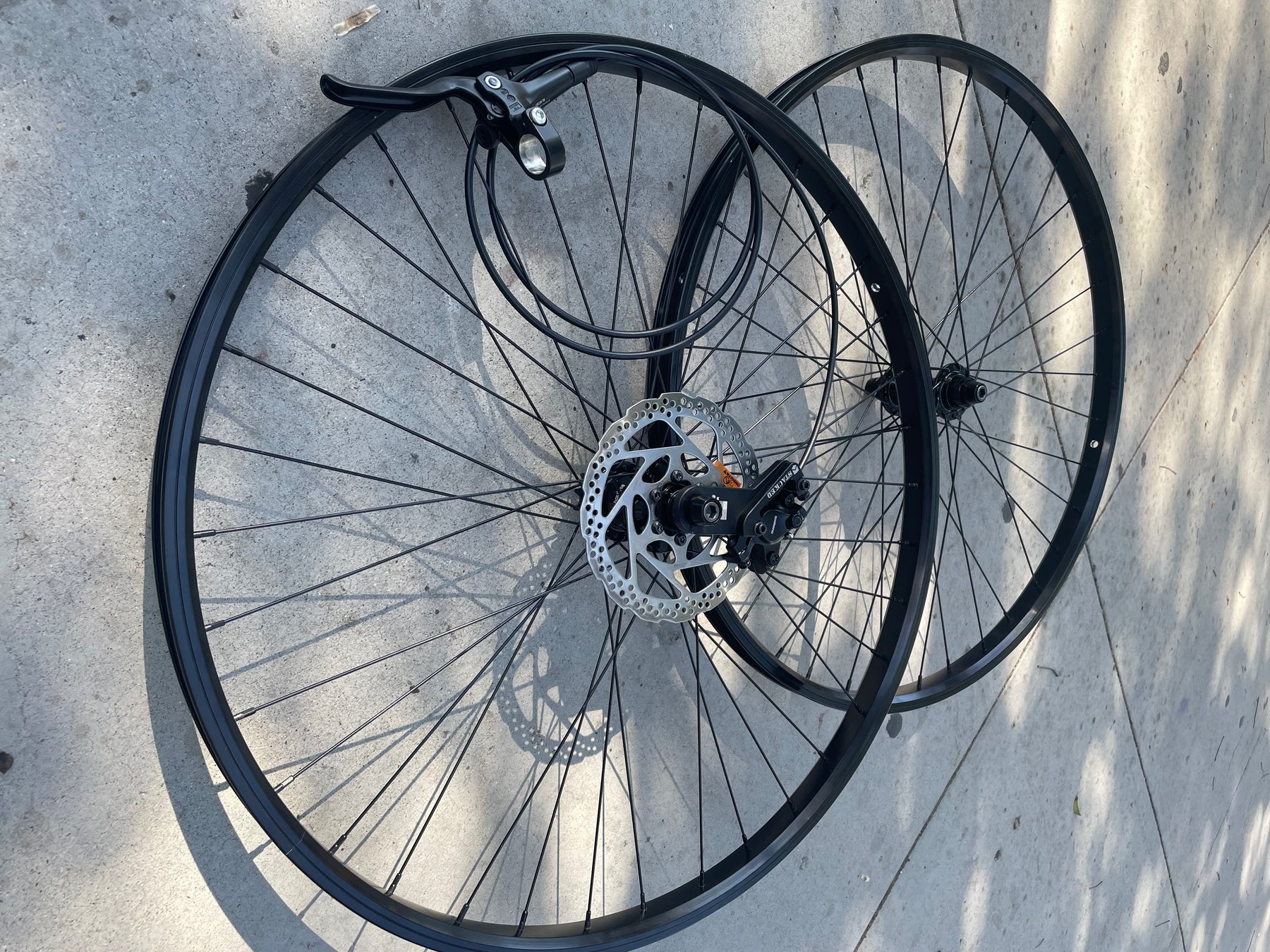 BOX Three Pro hub Disc Brake conversion Wheelset - Thumbnail 5