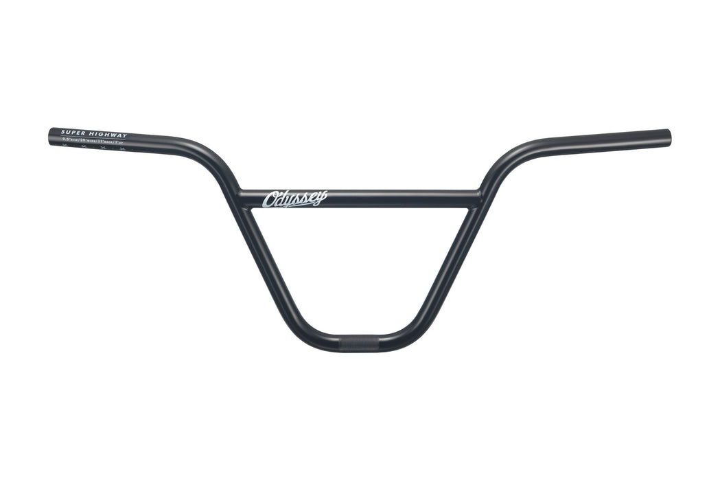 front view of the Odyssey super highway bars in black
