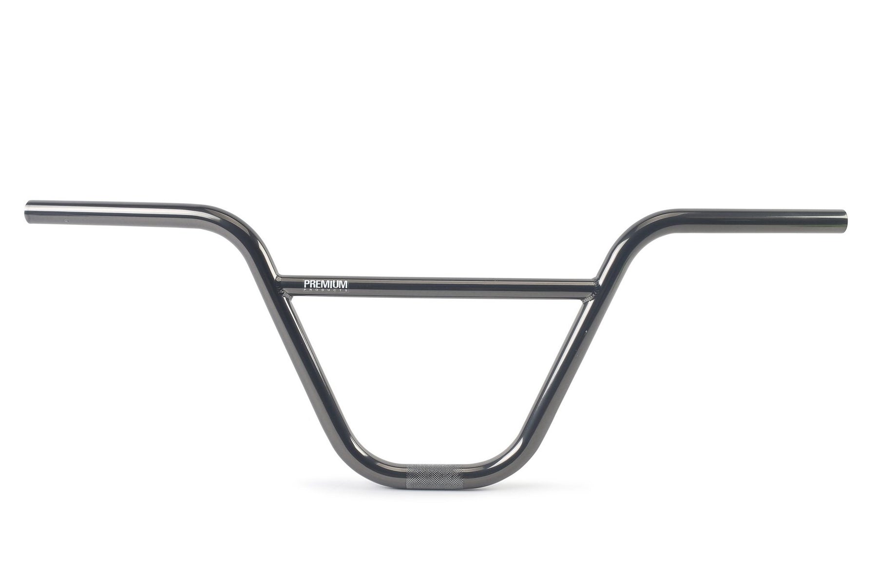 Front view of the premium CK bars in black, 2pc bmx bars, bmx handlebars, bmx street handlebars