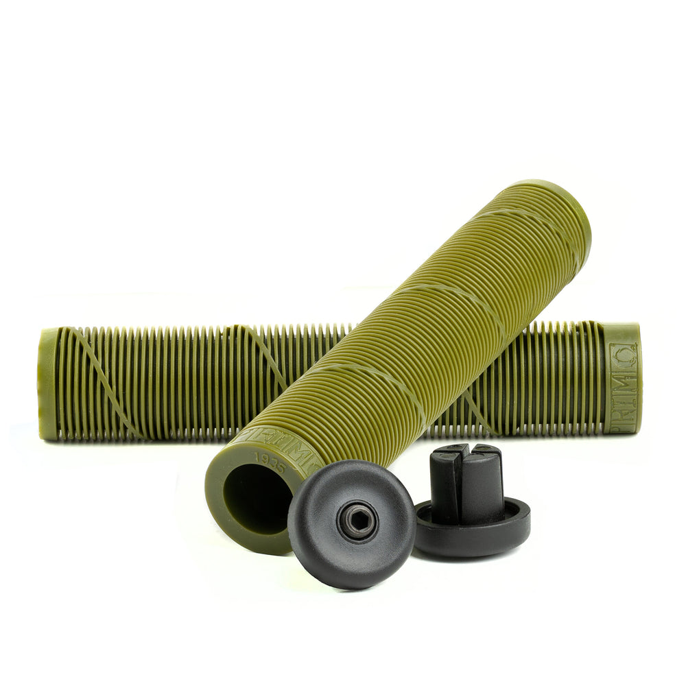 primo-chase-dehart-signature-super-soft-supersoft-handlebar-bike-bicycle-bmx-freestyle-grips-army-green