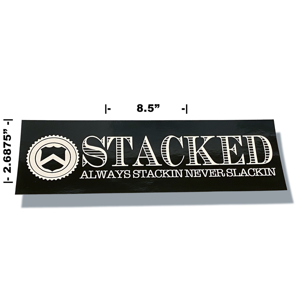 Stackhouse Sticker OFFICIAL STACKED PRODUCTS — Stacked BMX Shop
