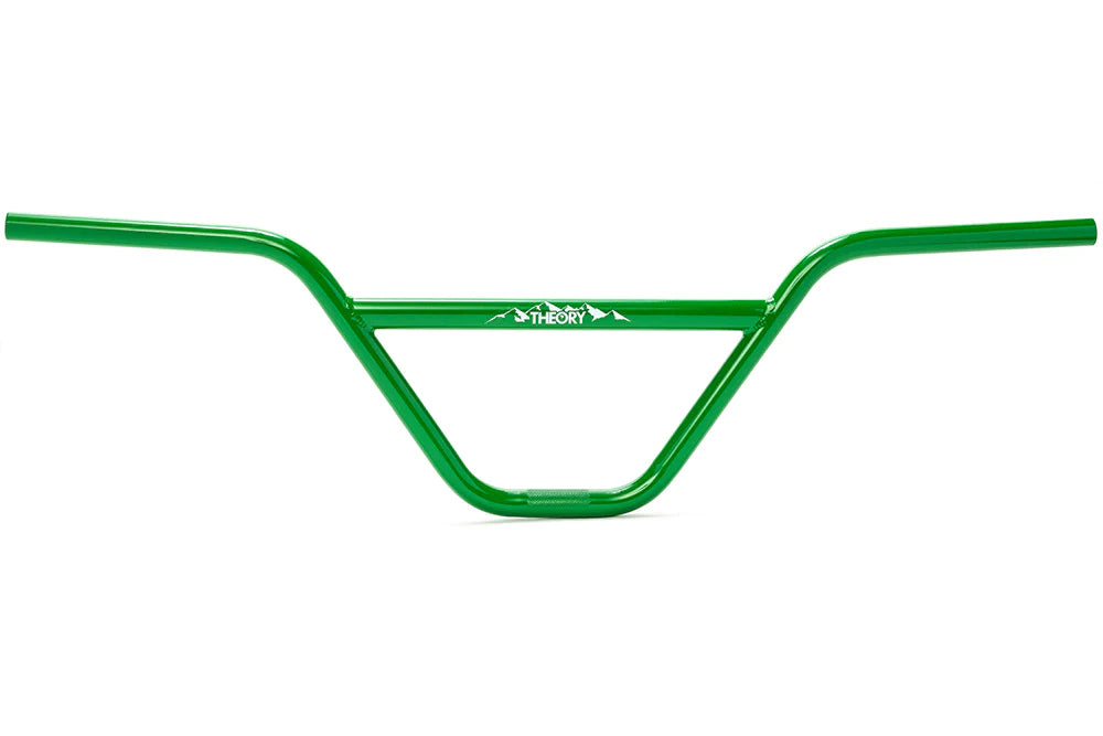 Green 2024 bmx handlebars