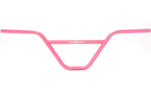front view of the Theory Adirondack bars in pink