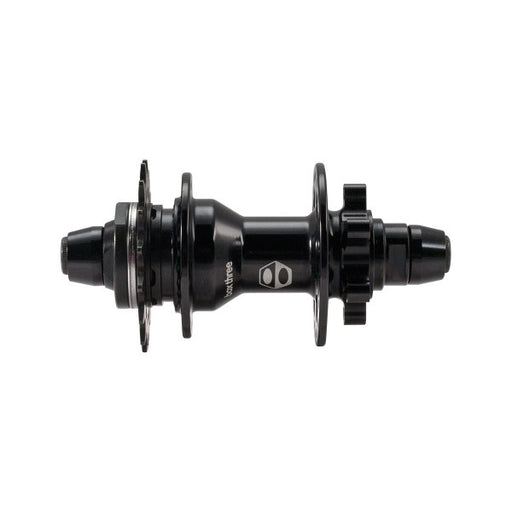 front view of the Box three pro disc cassette rear hub in black