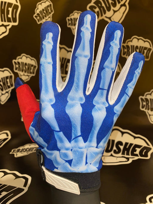 Crushed BMX Touch Screen Gloves Mike Buff Signature