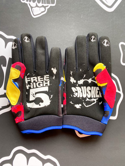 Crushed BMX Touch Screen Gloves Zach Lewis "Ride Fast" Signature