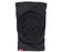 front view of the Shadow conspiracy Invisa lite knee pad in black, mtb knee pads, bmx knee pads