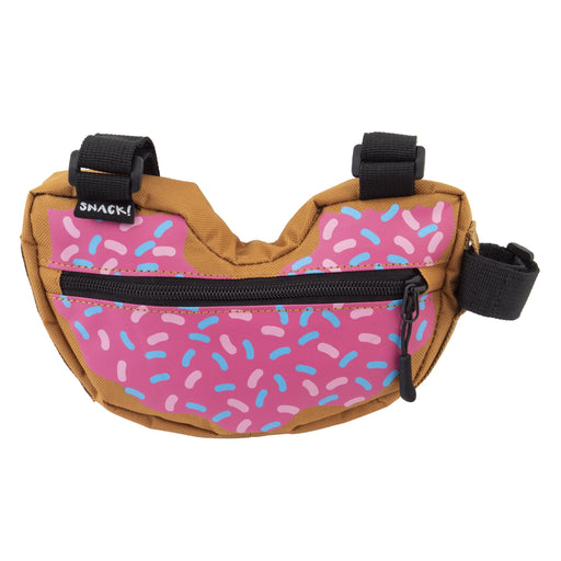 Side view of the Snack Donut frame bag 
