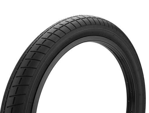 Front & Side view of the 20" Mission tracker tire in black