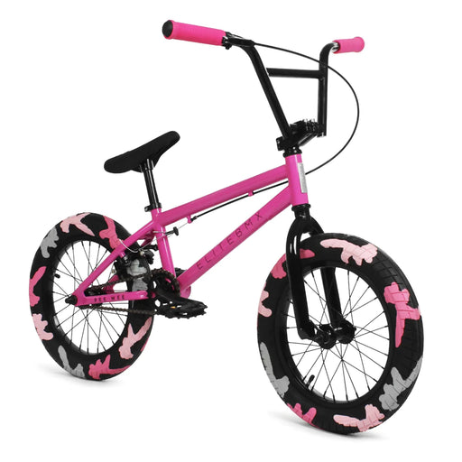 side view of the 16" Elite Pee Wee in Pink
