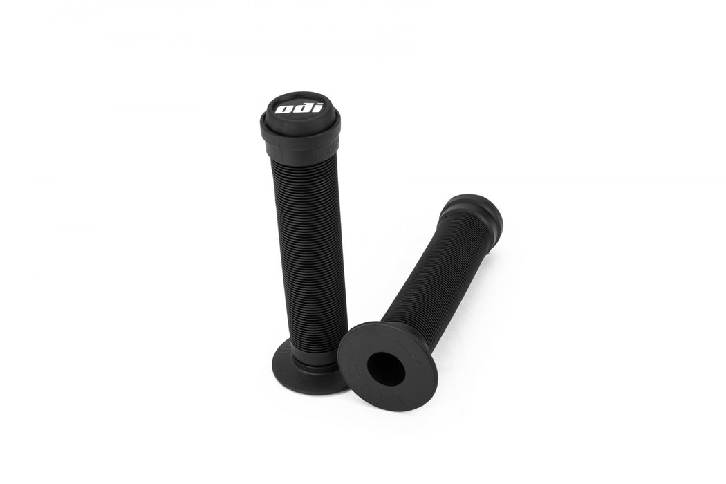 Top view of the ODI Longneck ST grips in black