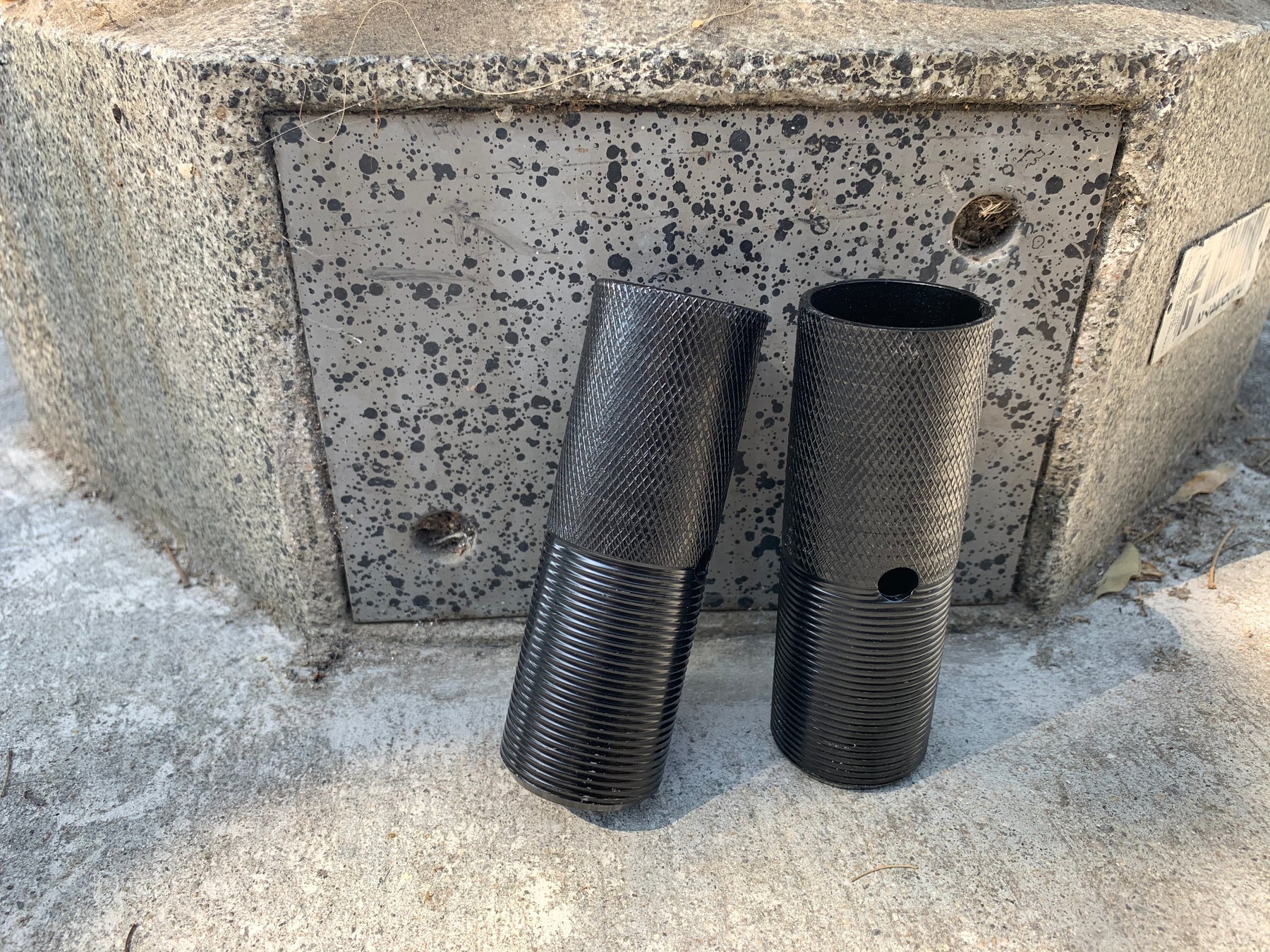 Stacked BMX shop Metal Knurled Standing Pegs