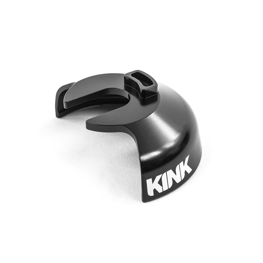 Side view of the kink universal cog guard in black