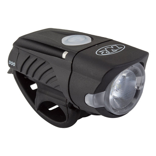 Front view of the Niterider swift 33 headlight in black