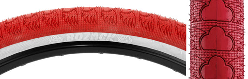 The best se bikes tire to do wheelies on a 24", 26" or 29" bike, the bozack red white wall bmx bike tire 
