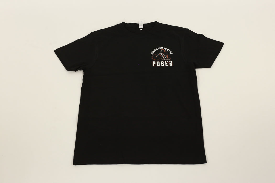 Stacked Poser T-shirt Black