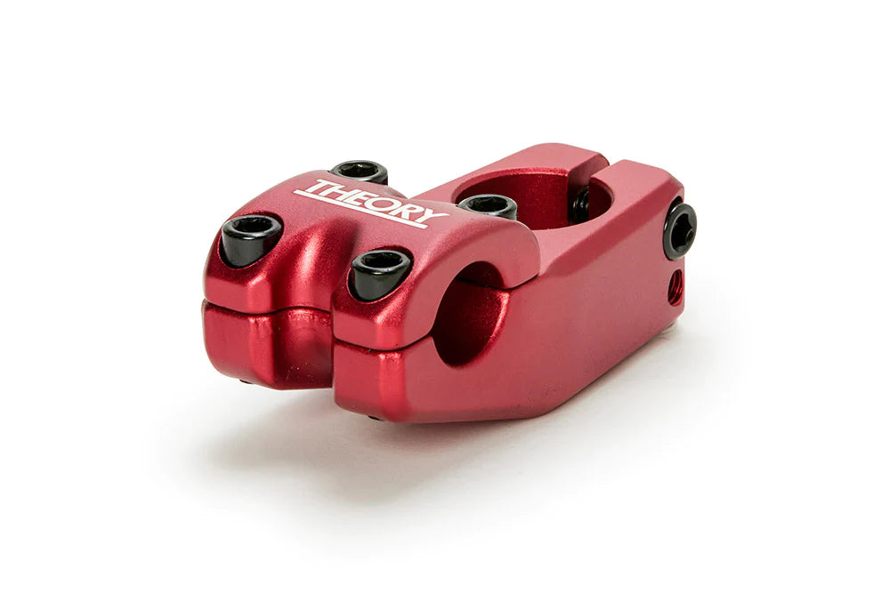 Front view of the Theory Bond top load stem in red