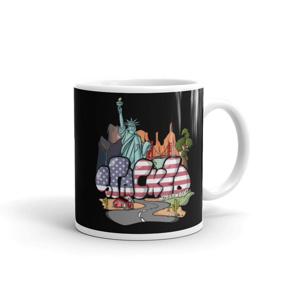Stacked BMX shop Road Trip Coffee Mug