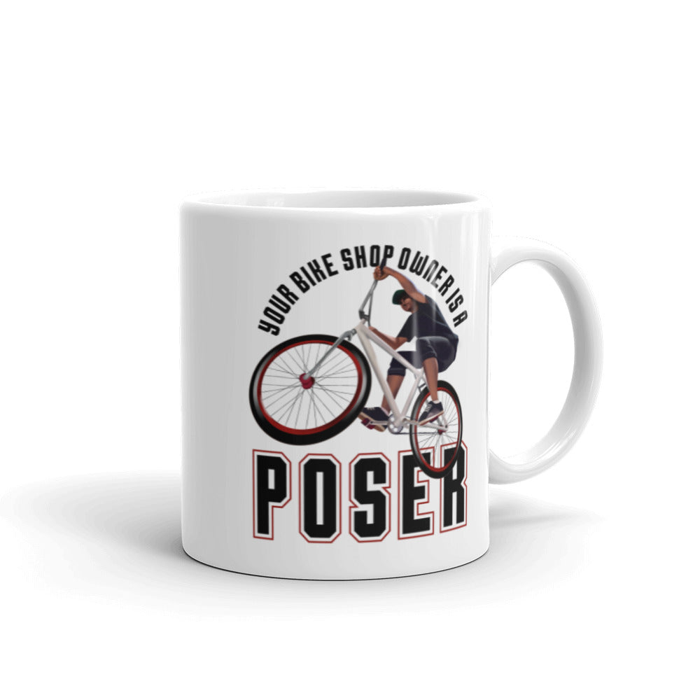 Stacked BMX shop Coffee Mug - Thumbnail 3