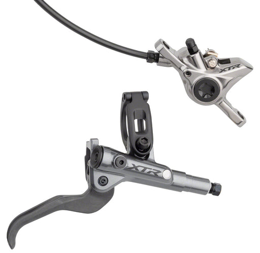 Complete view of the Shimano M9100 Disc brake and lever